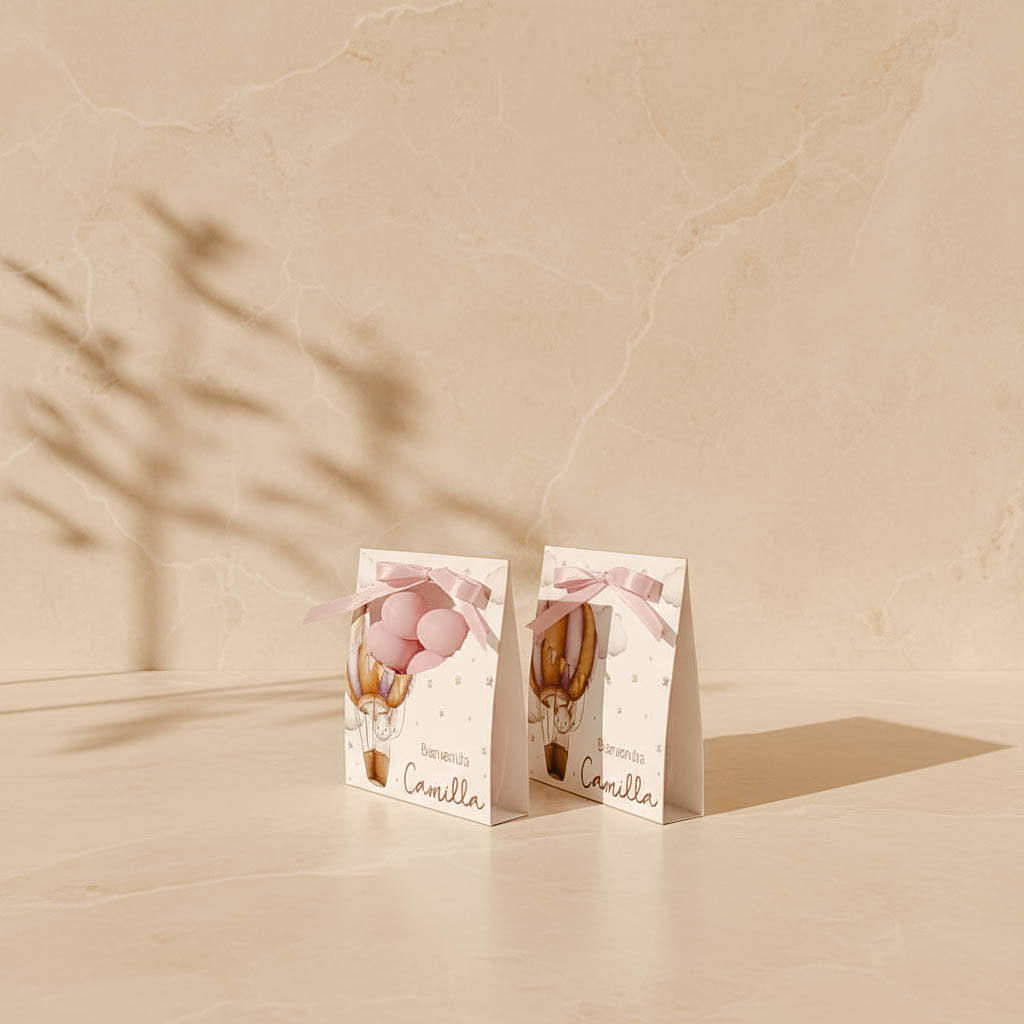 Box Confetti - Topolino Mongolfiera