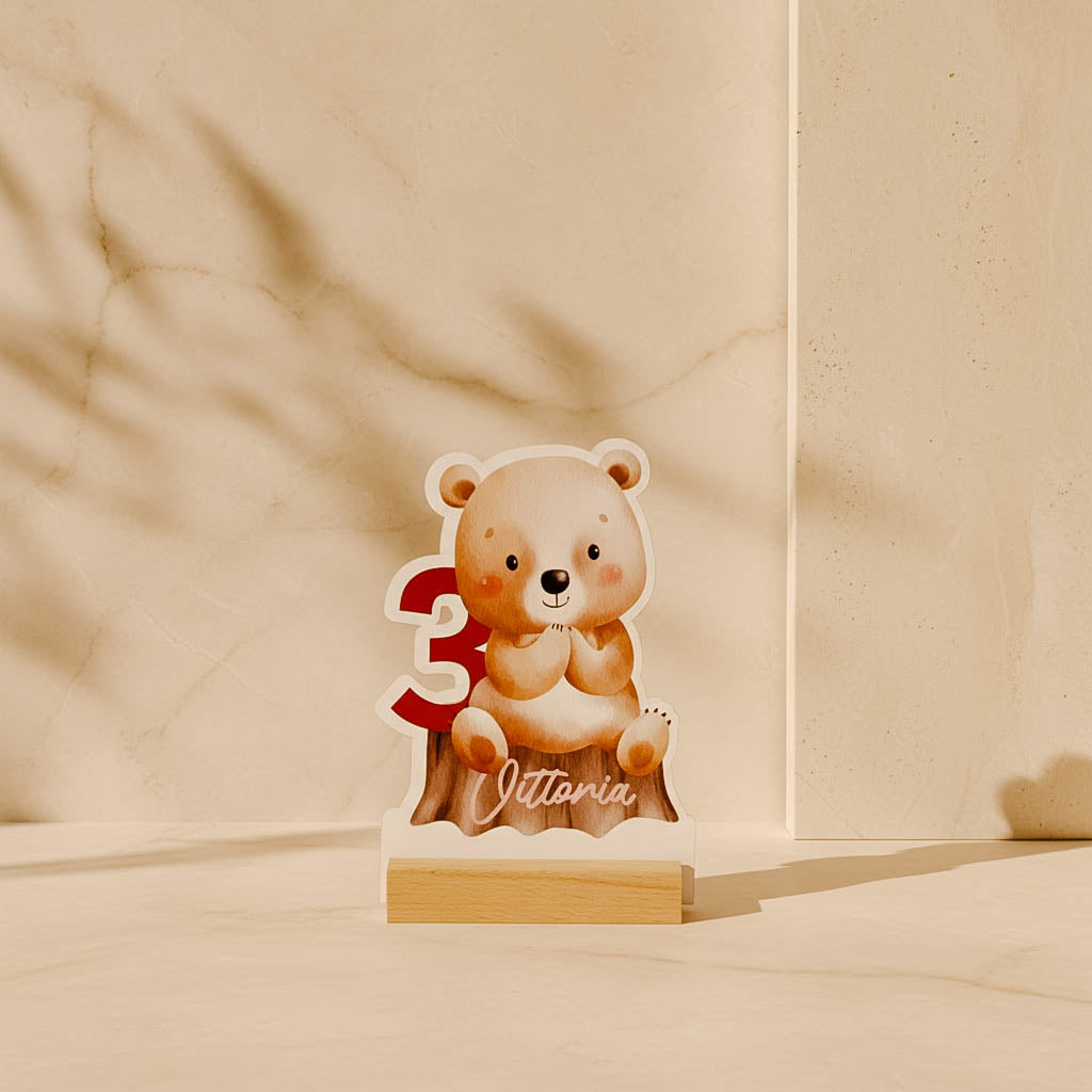 Segnatavolo Sagomato - Bosco