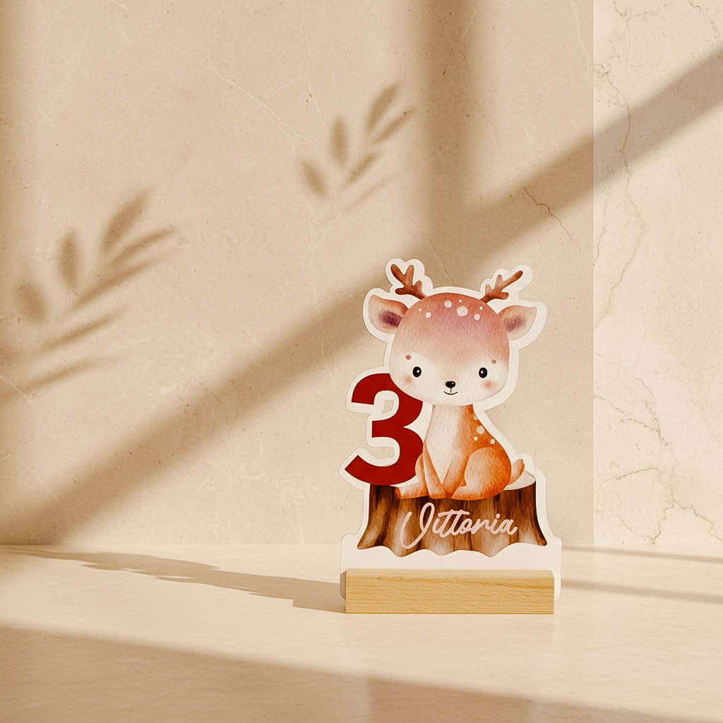 Segnatavolo Sagomato - Bosco