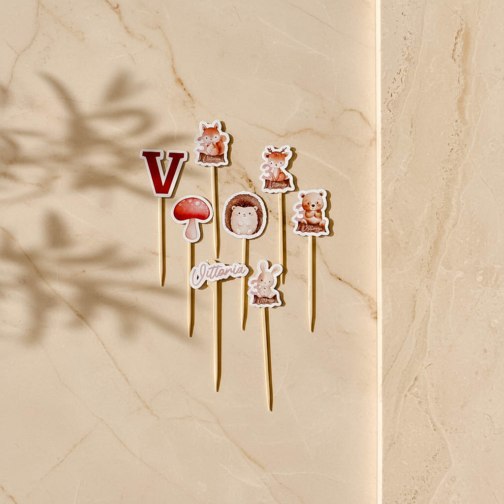 Tag Topper Sagomato - Bosco