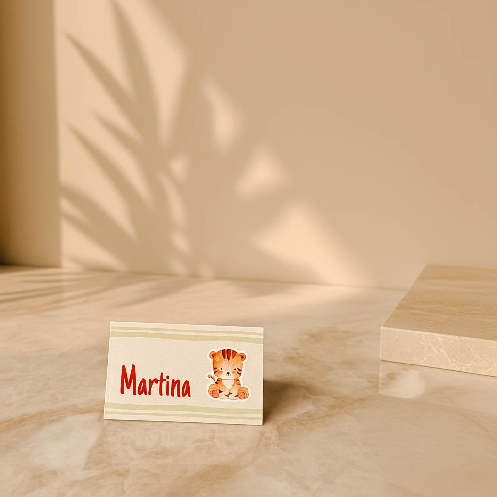 Segnaposto - Giungla