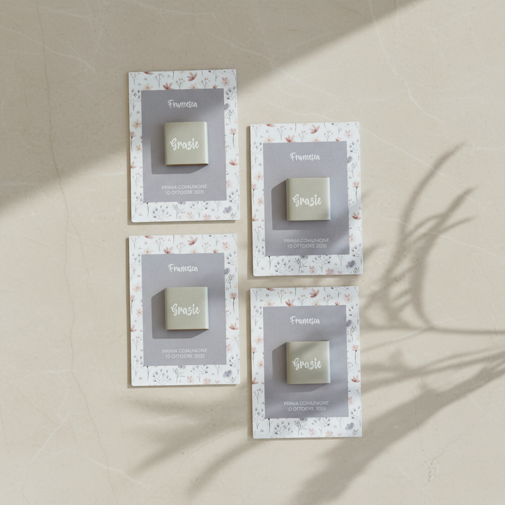 Card Ringraziamento - Lilla dei Sogni