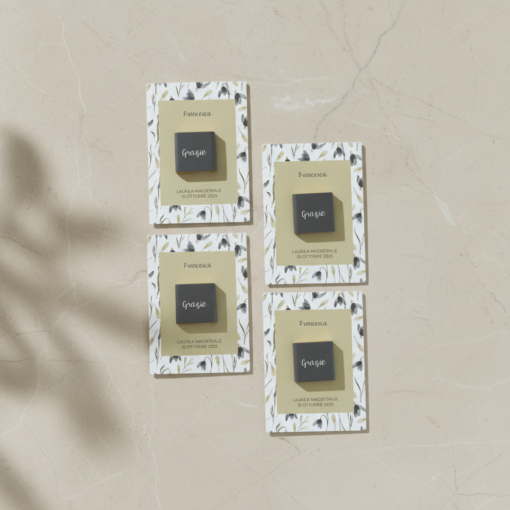 Card Ringraziamento - Verde Vittoria