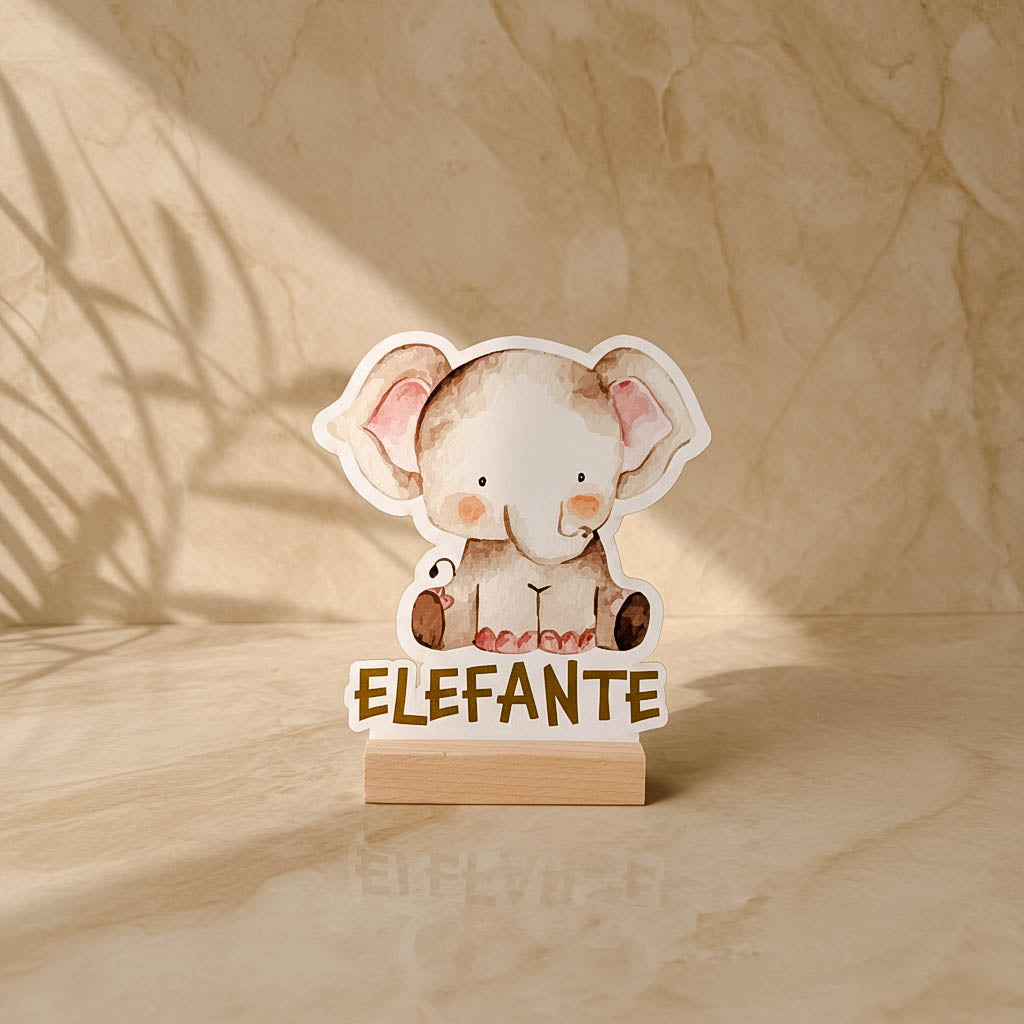 Segnatavolo Sagomato - Giungla