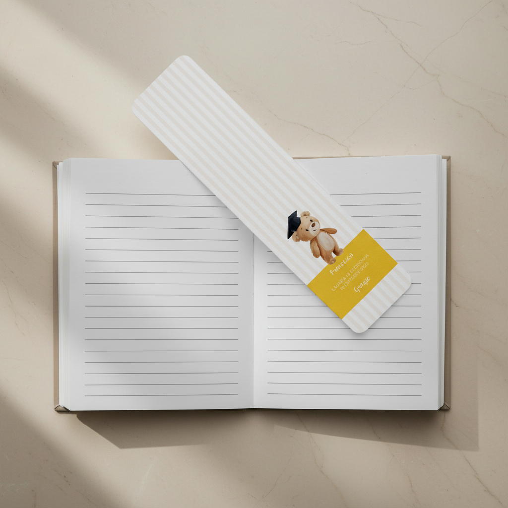 Segnalibro - “Luce d’Oro” Laurea in Economia