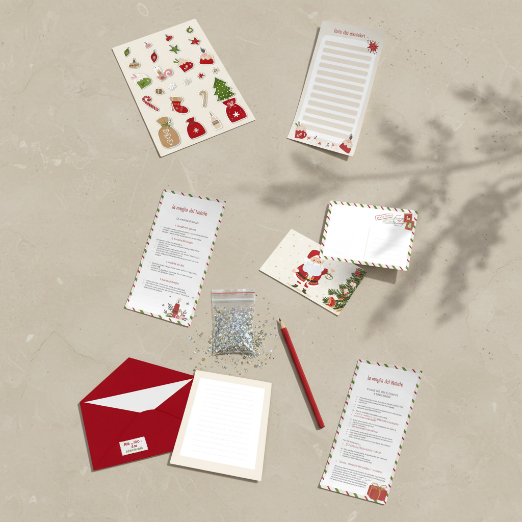 Kit Letterina per Babbo Natale