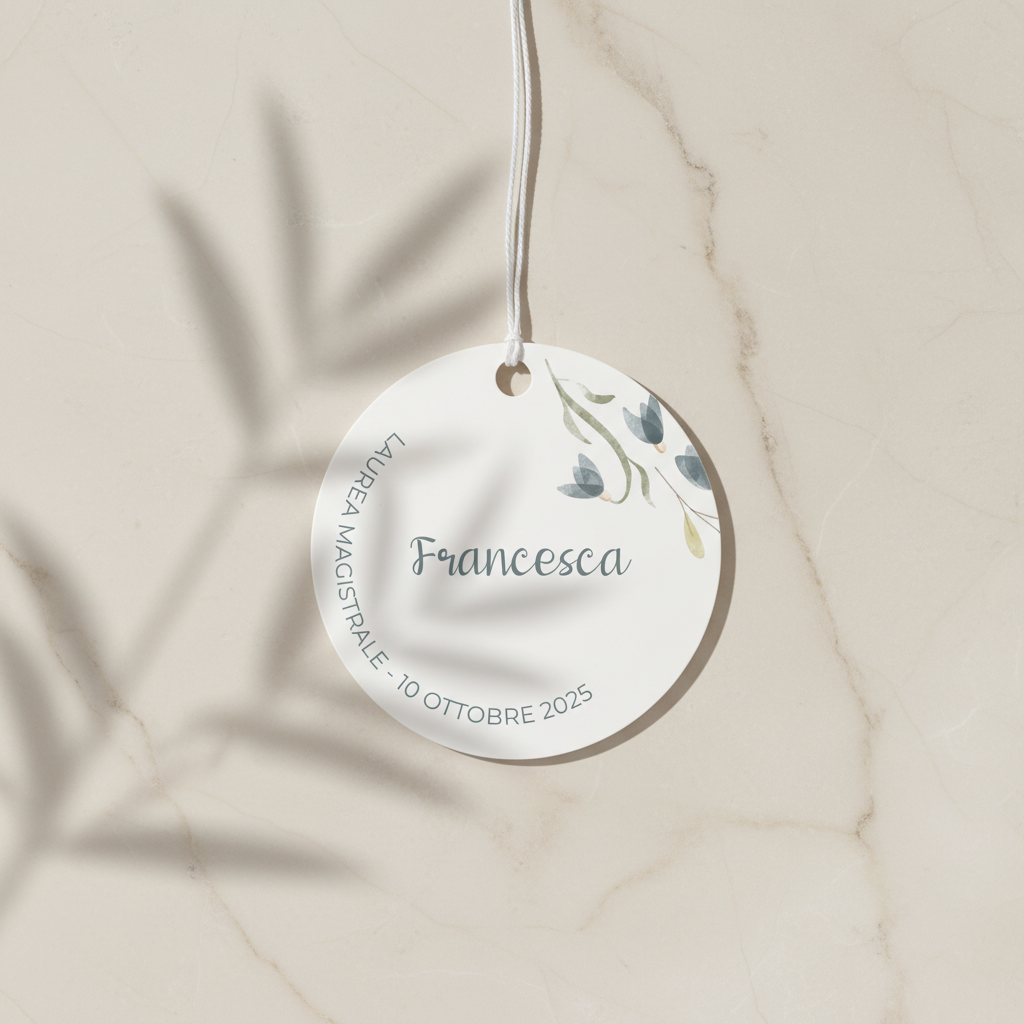 Tag Bomboniera - Verde Vittoria