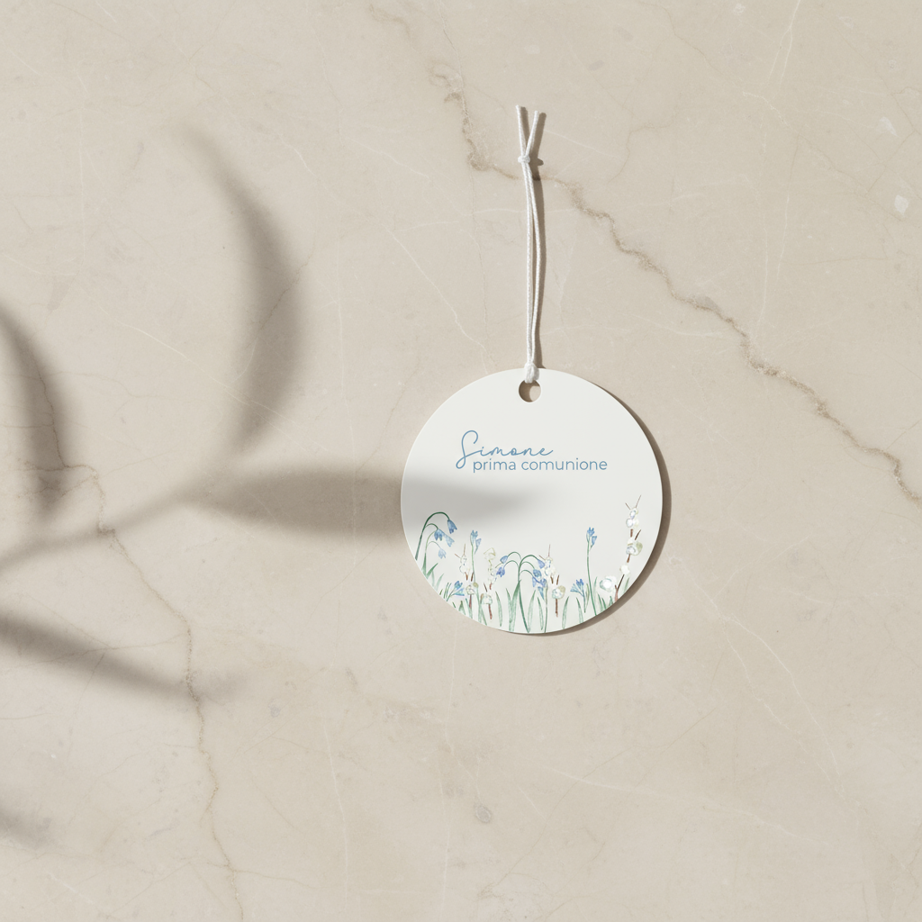Tag Bomboniera - Cielo d’Aprile