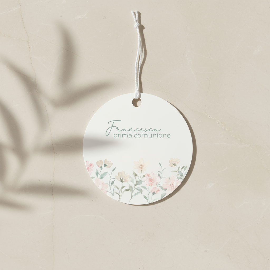 Tag Bomboniera - Verde Salvia