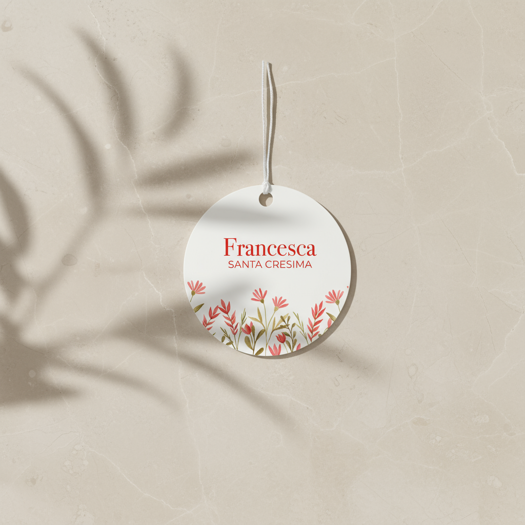 Tag Bomboniera - Fiore di Luce