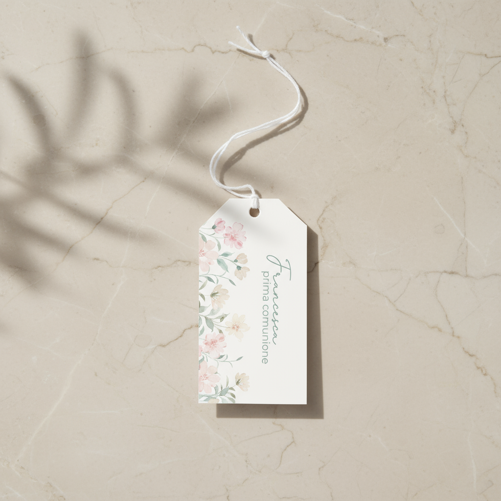 Tag Bomboniera - Verde Salvia