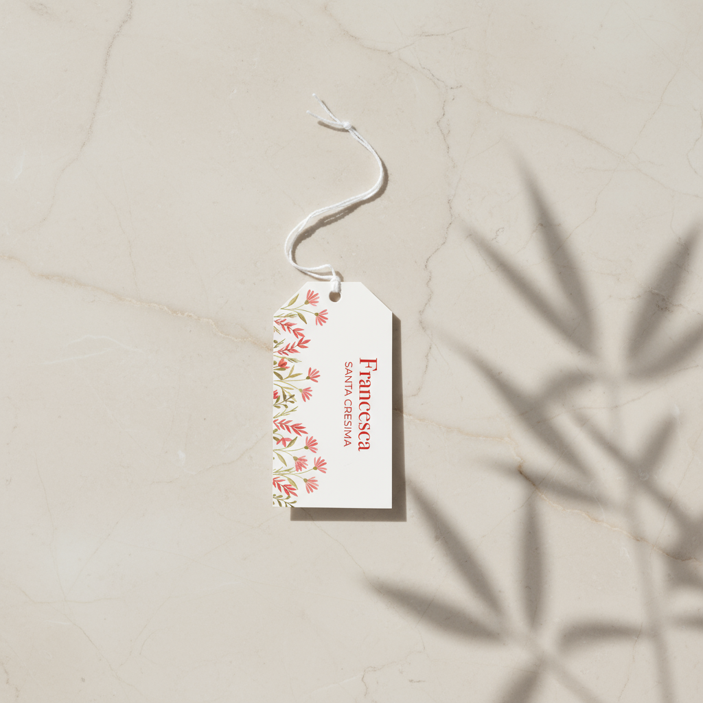 Tag Bomboniera - Fiore di Luce