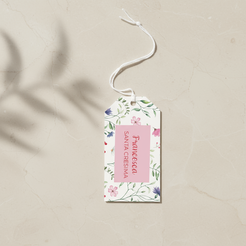 Tag Bomboniera - Petali di Grazia