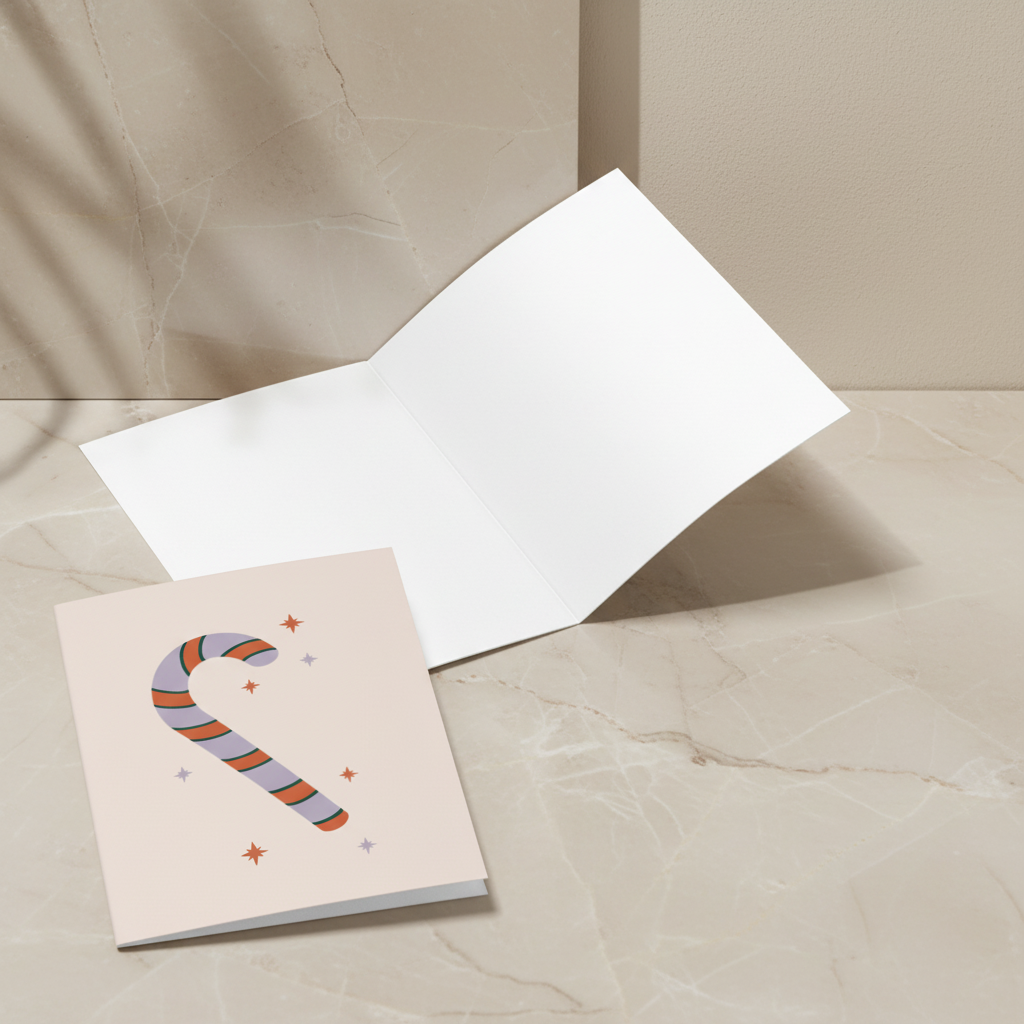 Biglietto d'Auguri - Candy Canes