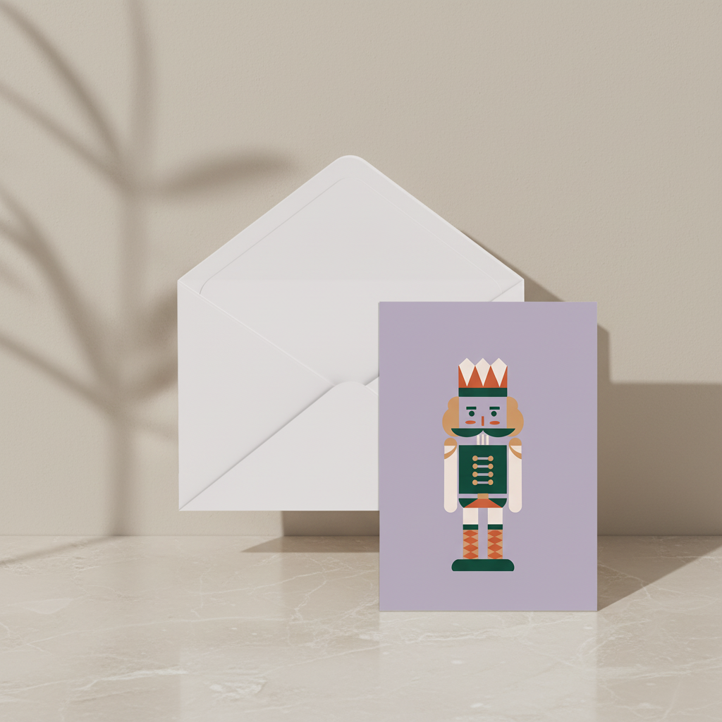 Biglietto d'Auguri - Schiaccianoci