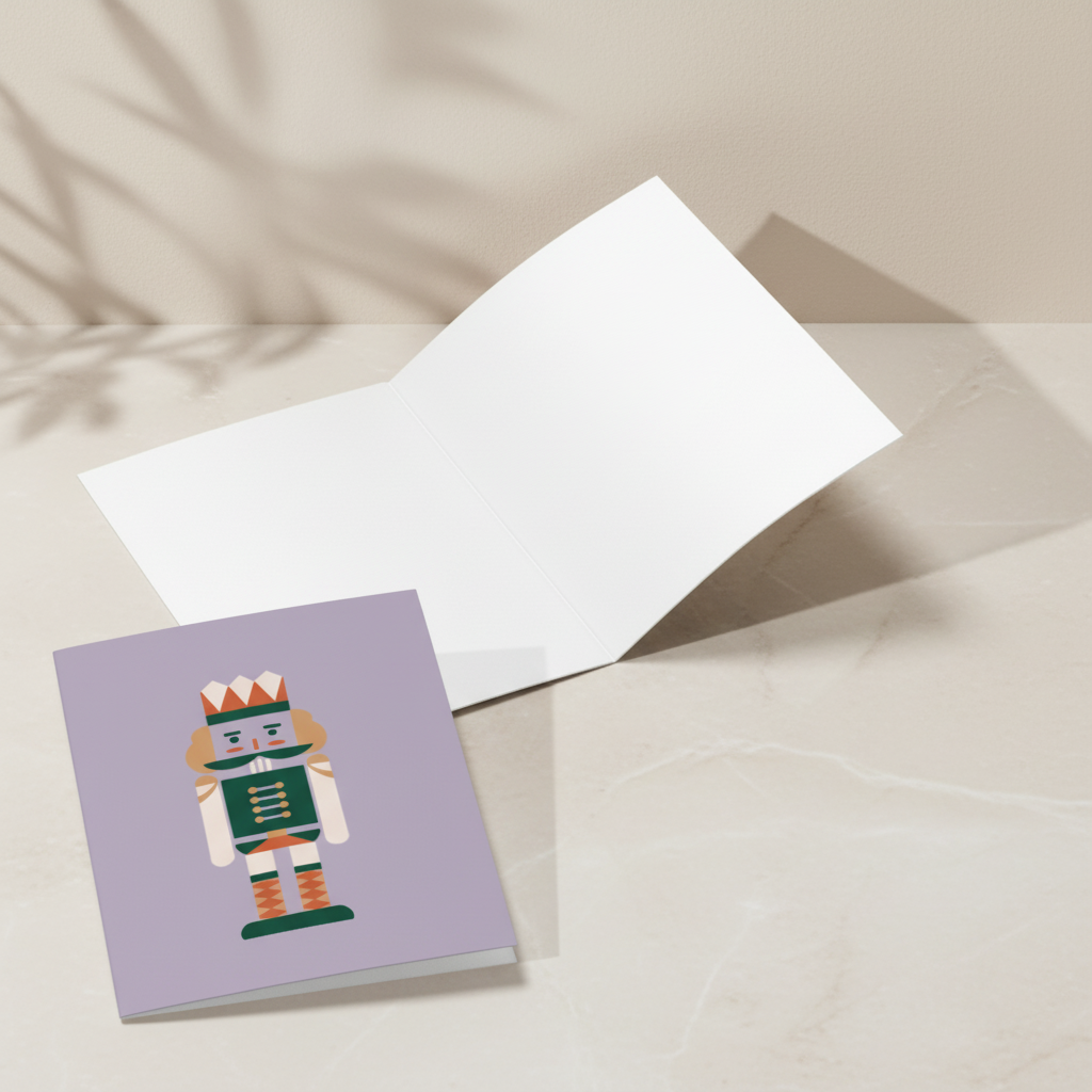 Biglietto d'Auguri - Schiaccianoci