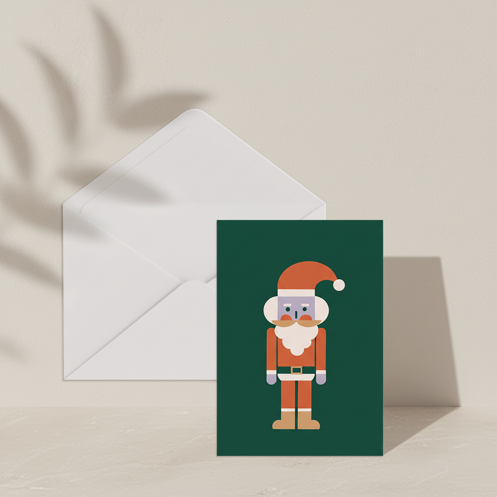 Biglietto d'Auguri - Babbo Natale