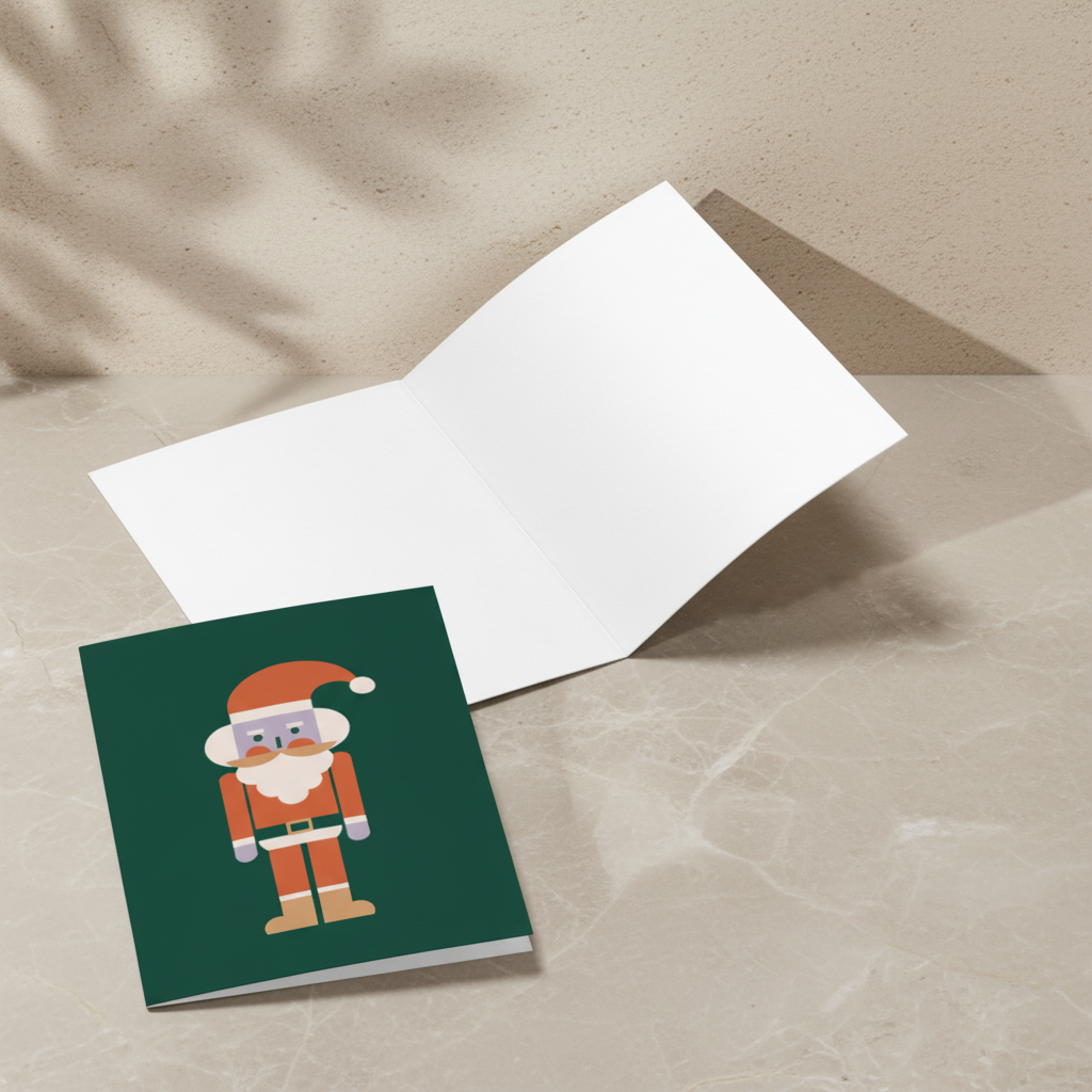 Biglietto d'Auguri - Babbo Natale