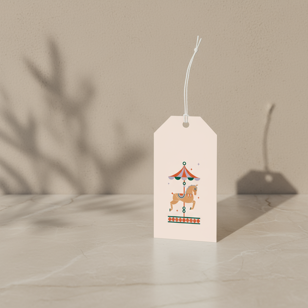 Tag Pacco Regalo - Carousel