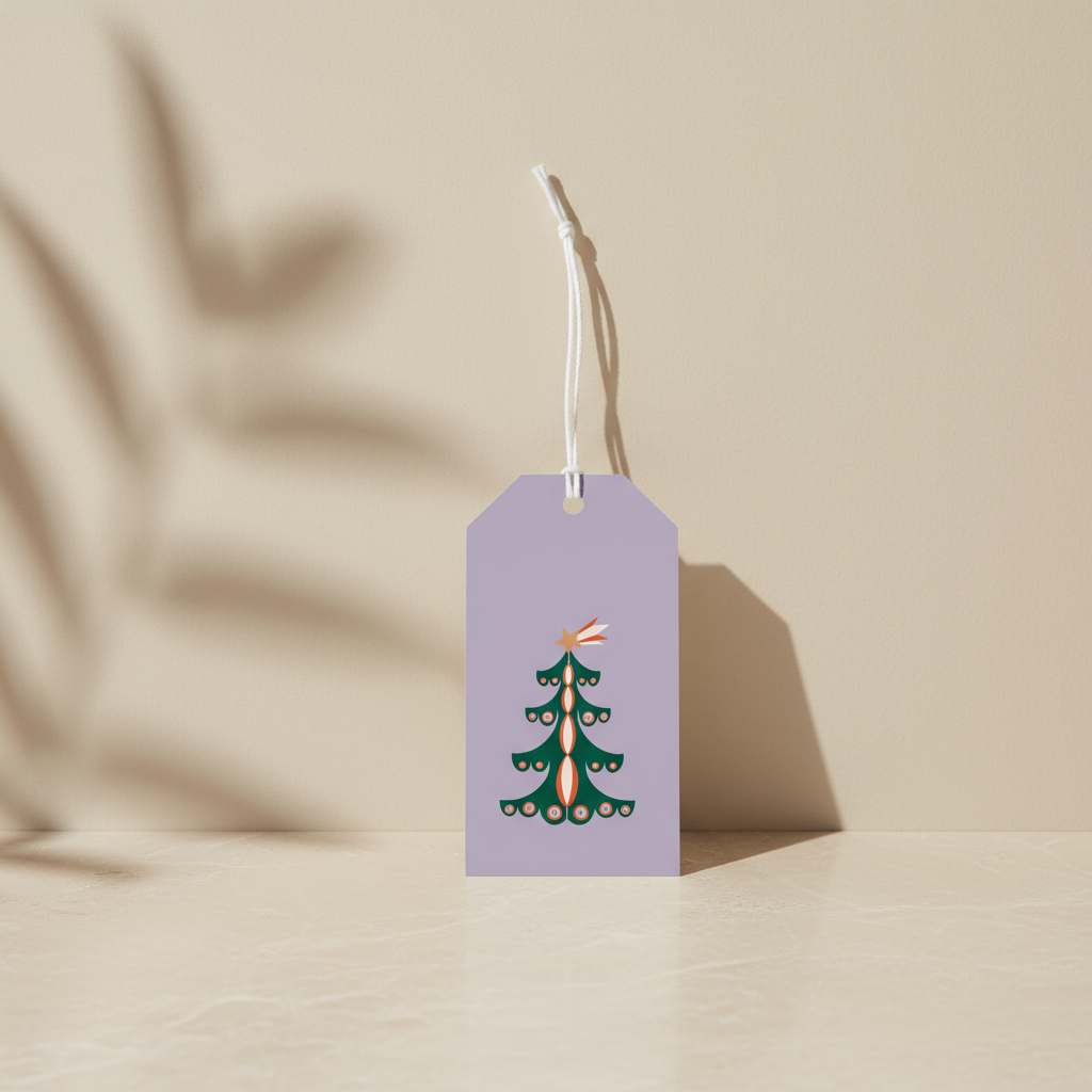 Tag Pacco Regalo - Albero