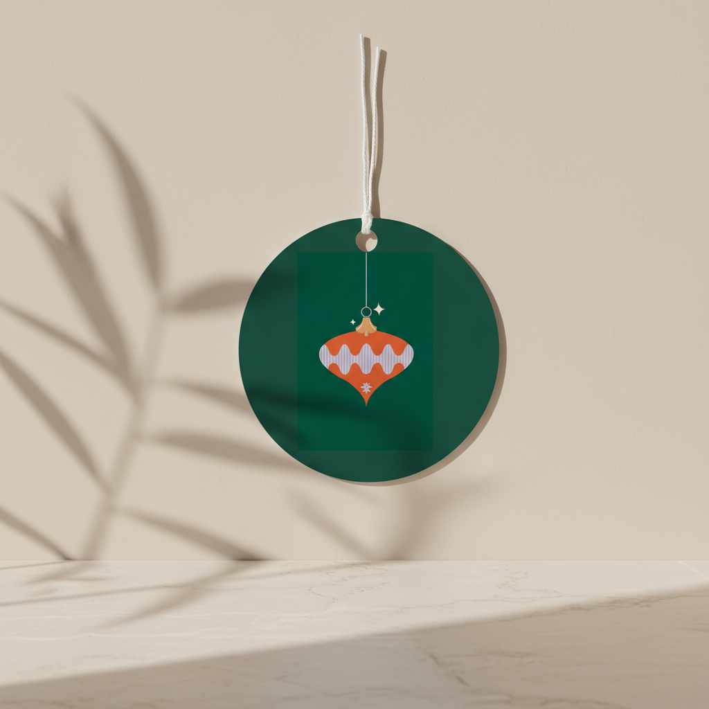 Tag Pacco Regalo - Pallina di Natale