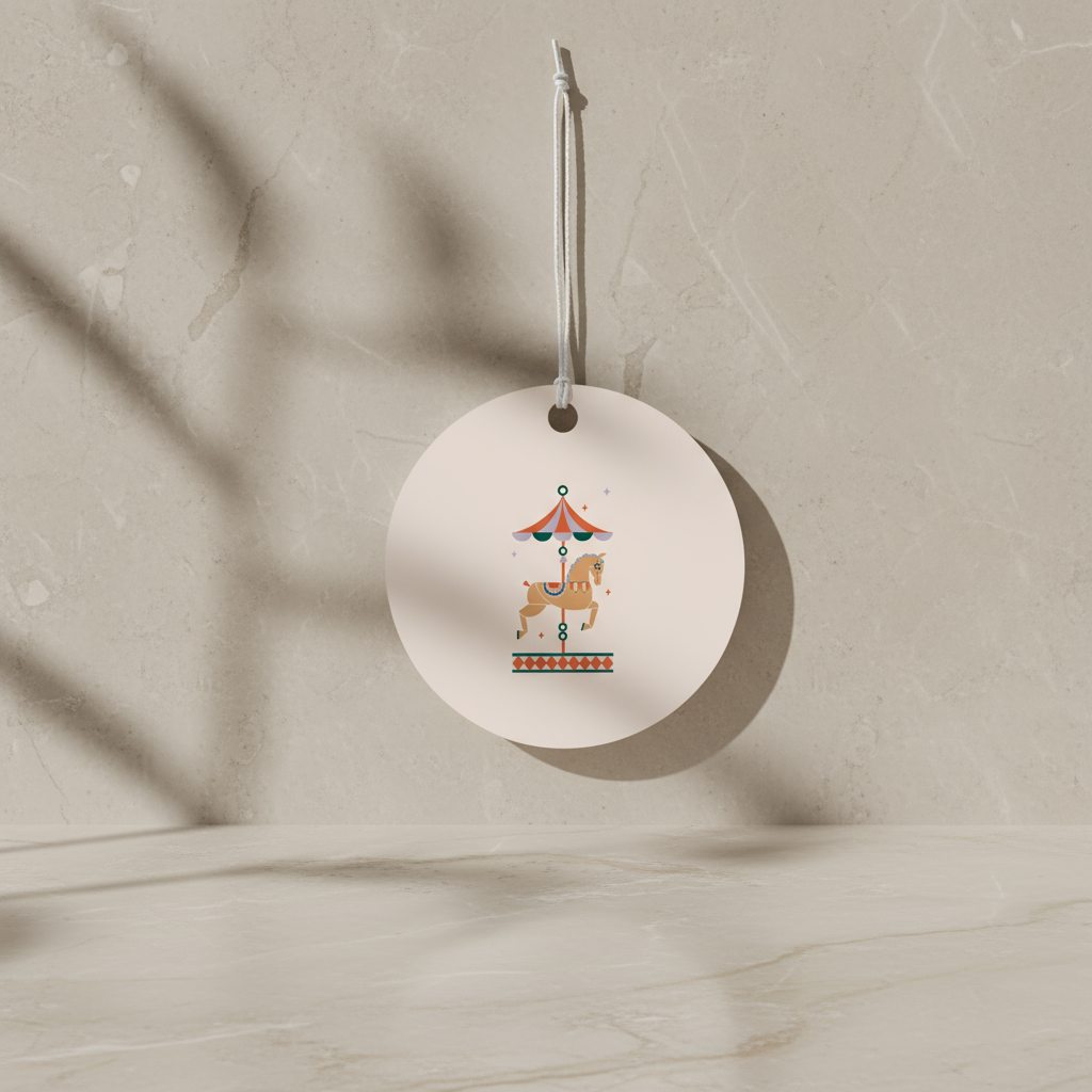 Tag Pacco Regalo - Carousel