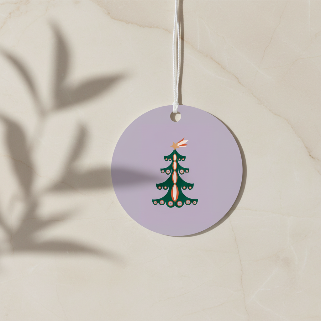 Tag Pacco Regalo - Albero