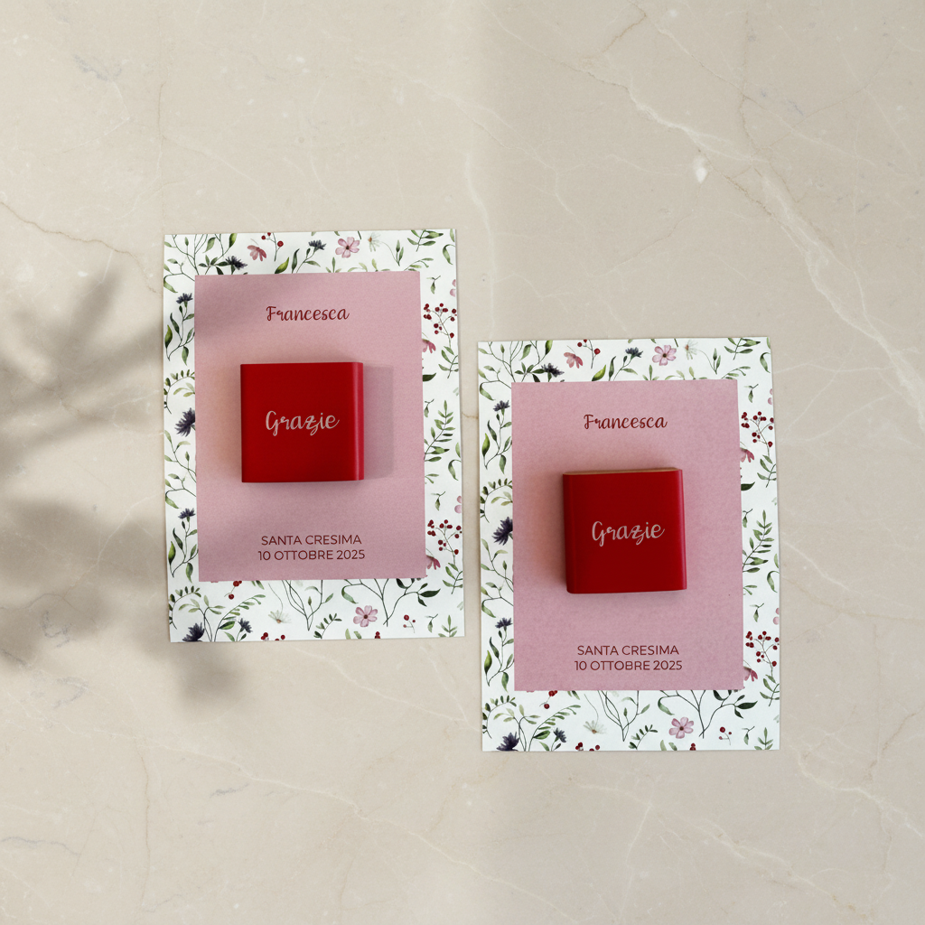 Card Ringraziamento - Petali di Grazia