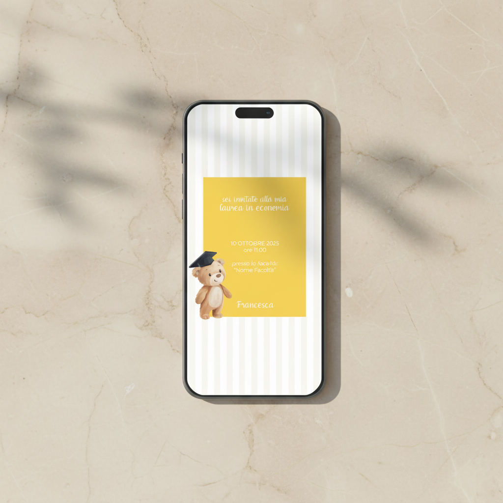 Invito Digitale - “Luce d’Oro” Laurea in Economia